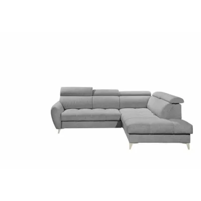 ed exciting design Ecksofa Grau 282x216 cm