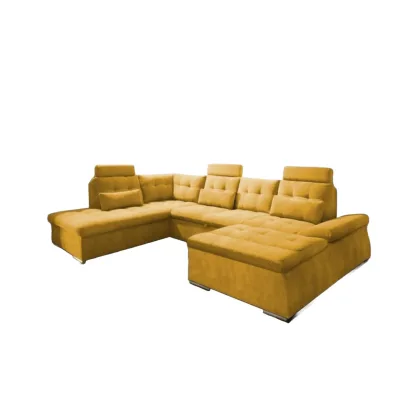 ed exciting design Wohnlandschaft Gelb 324x103x219 cm