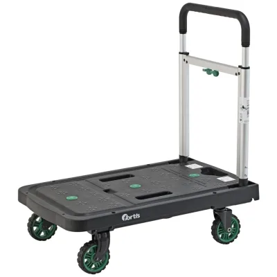 EDE FORTIS Plattformwagen FW-99F klappbar Tragkraft137kg B675xT410xH920mm