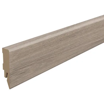 Egger Holzwerkstoffe Sockelleiste Grau 1.4x5.8x240 cm