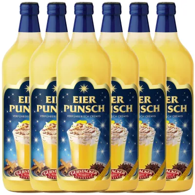 Gerstacker Eierlikör Eierpunsch 1l - 6er Karton
