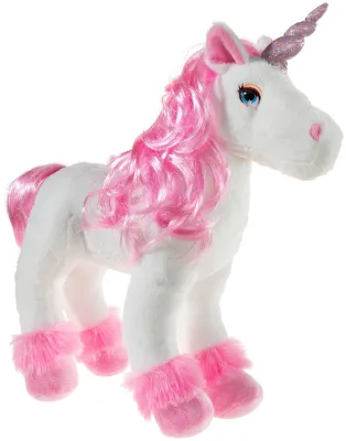 HEUNEC EINHORN mit Puppenhaar