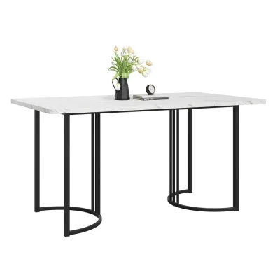 Ej. Life Esstisch Weiß 80x75x140 cm
