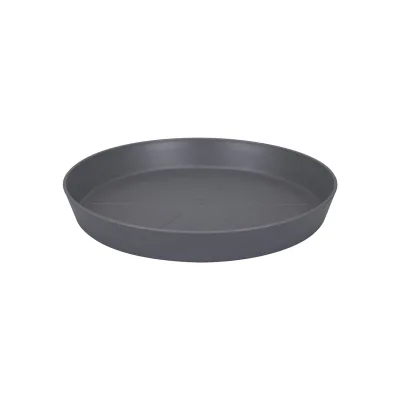 Elho Untersetzer 'Loft Urban round 28', anthrazit, ca. Ø 28 x H 3,6 cm