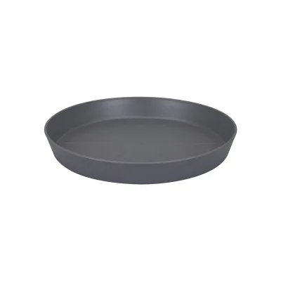 Elho Untersetzer 'Loft Urban round 41', anthrazit, ca. Ø 41 x H 5 cm