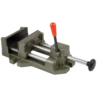 ELMAG Schnellspannschraubstock, QUICK GRIP, 6 / 150 mm, inkl. 1 Prismenbacken, Spannweite 150mm
