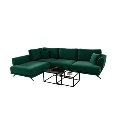 Eltap Ecksofa Dunkelgrün 276x191 cm