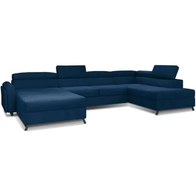 Eltap Wohnlandschaft Dunkelblau 200x98x370 cm
