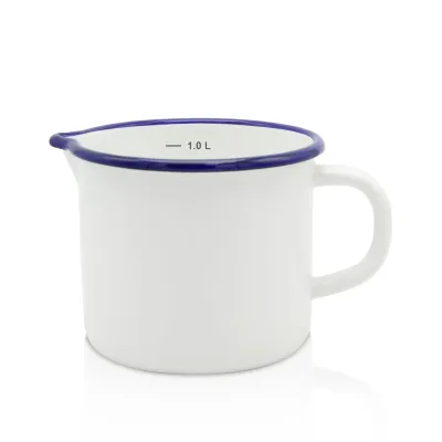Milchtopf Serie HUSUM emailliert, 12 cm