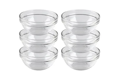 Luminarc Schüssel 12 cm 6-er Set EMPILABLE Transparent