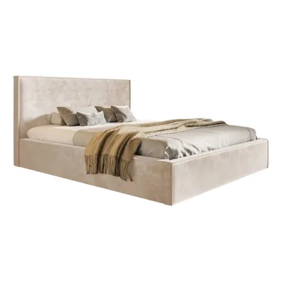 Emporius Doppelbett Beige 160x200 cm