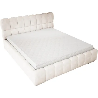 Emporius Doppelbett Creme 140x200 cm