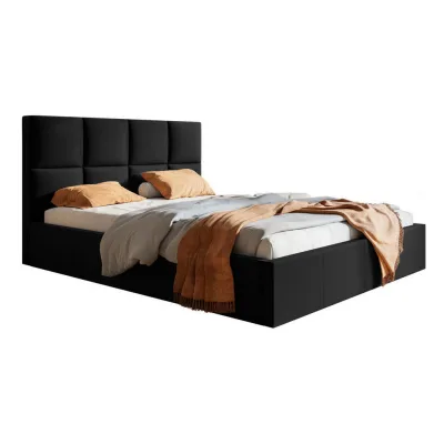 Emporius Doppelbett Schwarz 180x200 cm