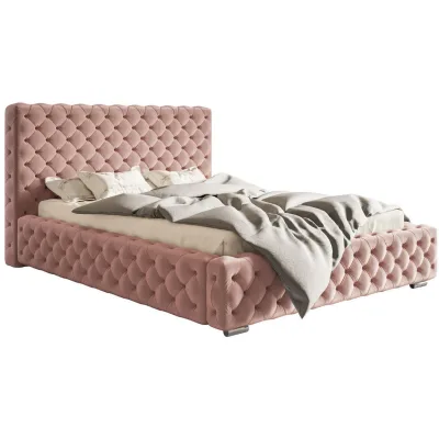 Emporius Polsterbett Pink 140x200 cm