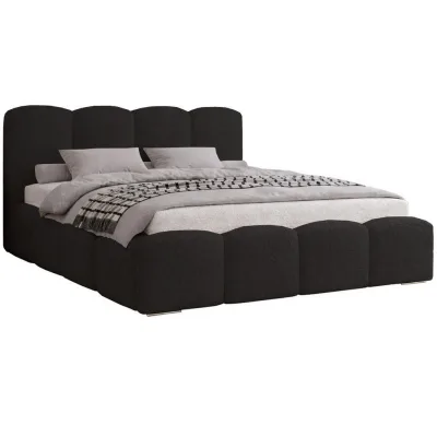 Emporius Polsterbett Schwarz 140x200 cm