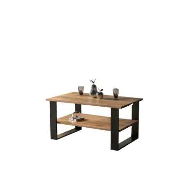 Endo-Moebel Couchtisch Eiche Bianco 65x53x110 cm