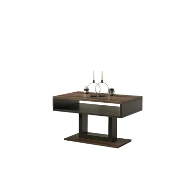 Endo-Moebel Couchtisch Mooreiche 60x58x100 cm