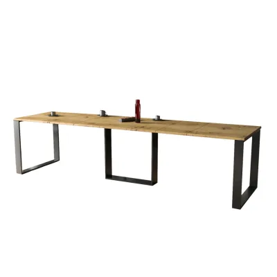 Endo-Moebel Esstisch Eiche Artisan 90x76x130 cm