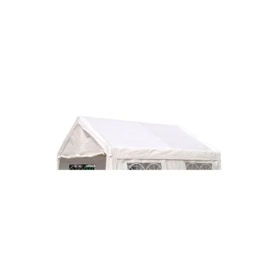 Ersatzdach / Dachplane PALMA für Zelt 4x4 Meter, PE weiss 180g/m², incl. Spanngummis