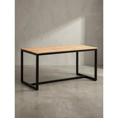 Kadima Design Esstisch Akazie 160x76x80 cm