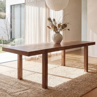 Esszimmertisch Erweiterbar 160 - 240cm Holz Massiv Esstisch Küchentisch Handmade