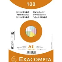 Exacompta Karteikarte DIN A5 liniert