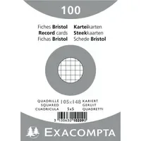 Exacompta Karteikarte DIN A6 kariert