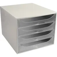 Exacompta Schubladenbox ECOBOX Office 4 Schubladen