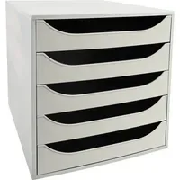 Exacompta Schubladenbox ECOBOX Office 5 Schubladen