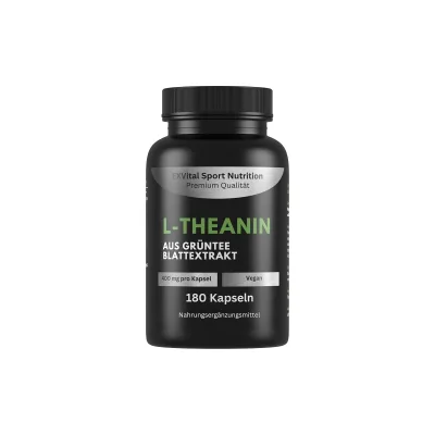 EXVital® L-Theanin Kapseln, Aus Grüntee Blattextrakt, 180 Kapseln