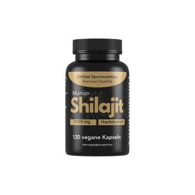 EXVital® Mumijo Shilajit Kapseln, hochdosiert, 120 Kapseln