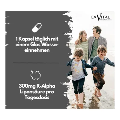 EXVital® R-Alpha-Liponsäure Kapseln, 180 Kapseln