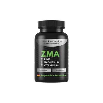 EXVital® ZMA Caps, Magnesium, Zink & Vitamin B6 Komplex, 210 Kapseln
