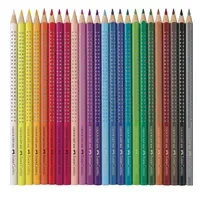 Faber-Castell Buntstift Colour GRIP Metalletui 24 St./Pack.