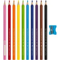 Faber-Castell Buntstift Triangular Jumbo 10 St./Pack.