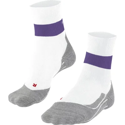 Falke RU Compression Stabilizing, Laufsocken, Damen, weiß/lila