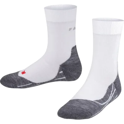 Falke RU4, Laufsocken, Junior, weiß