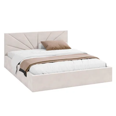 FDM Polsterbett Beige 160x200 cm