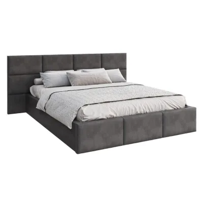 FDM Polsterbett Graphit 90x200 cm