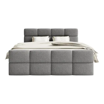 Fedve Boxspringbett Dunkelgrau 180x200 cm