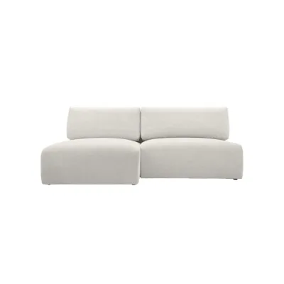 Fedve Ecksofa Weiß 223x150 cm