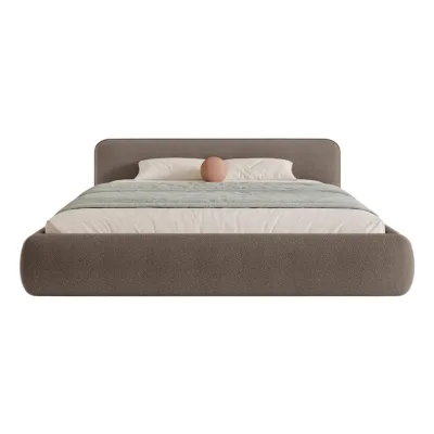 Fedve Polsterbett Braun 200x180 cm