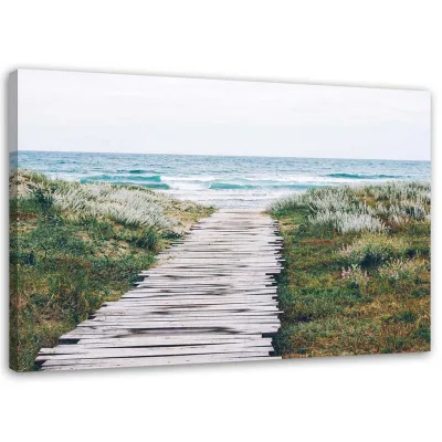 Feeby Bild Blau 90x60 cm
