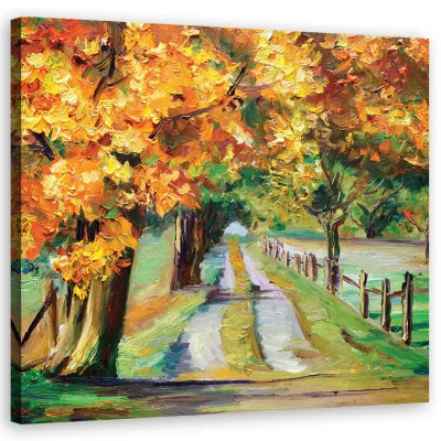 Feeby Bild Orange 40x40 cm