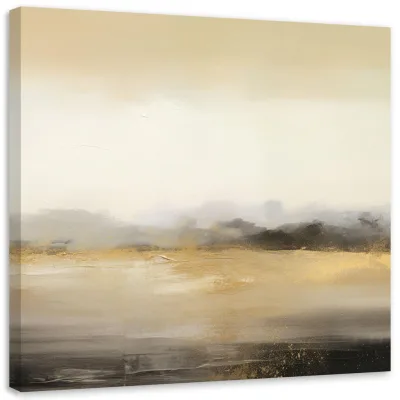 Feeby Leinwandbild Beige 50x50 cm