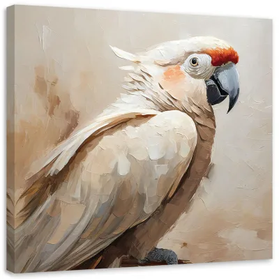 Feeby Leinwandbild Beige 60x60 cm