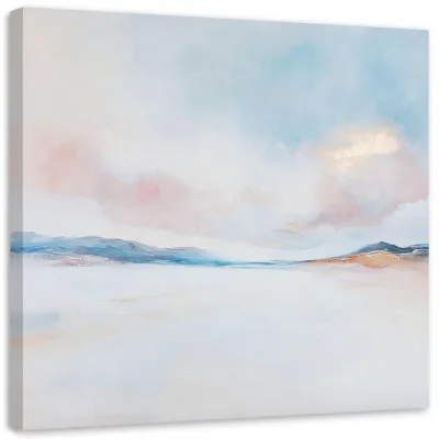 Feeby Leinwandbild Blau 50x50 cm