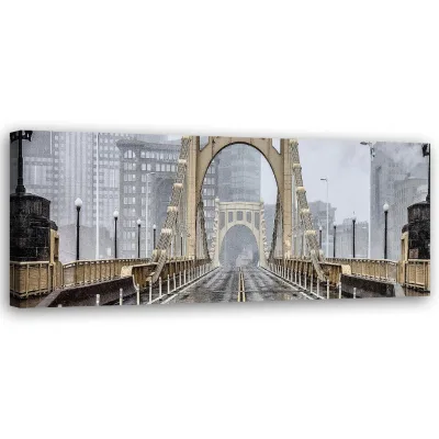 Feeby Wandbild Beige 90x30 cm