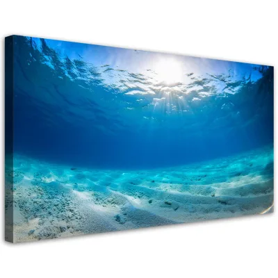 Feeby Wandbild Blau 120x60 cm