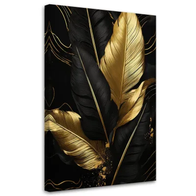 Feeby Wandbild Gold 40x60 cm